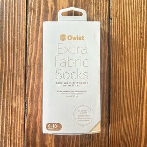 Owlet Socks - Dusty Rose